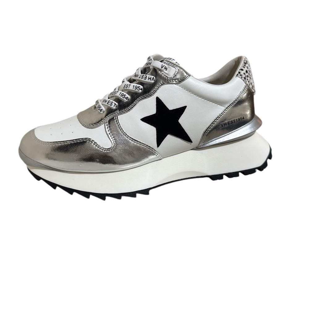 Vintage Havana Major Star Black Suede Retro Platform Sneakers - Picture 10 of 10